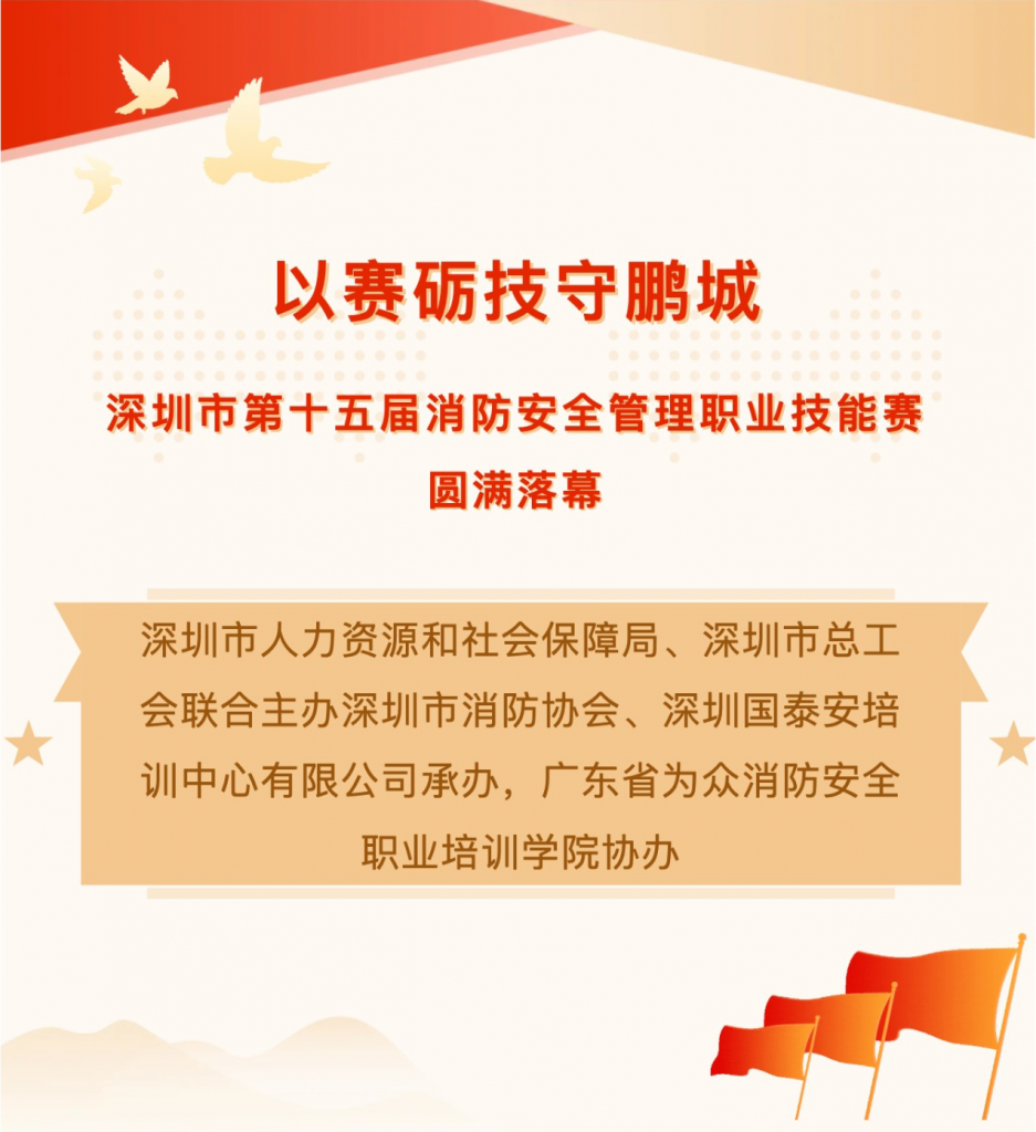 深圳市第十五届消防安全管理职业技能赛圆满落幕内容配图1